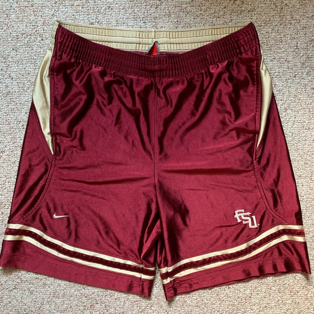Nike Florida State Seminoles Athletic Shorts Large